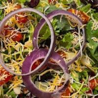 House Salad · Fresh Spring Mix Salad that is full of great topping.