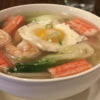 Seafood Udon Soup · Large.