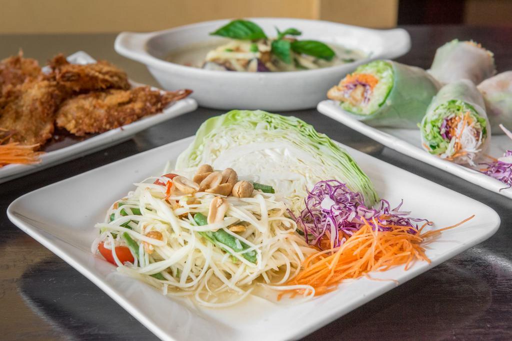 Phayathai Cuisine · Thai · Salad · Noodles · Indian · Desserts