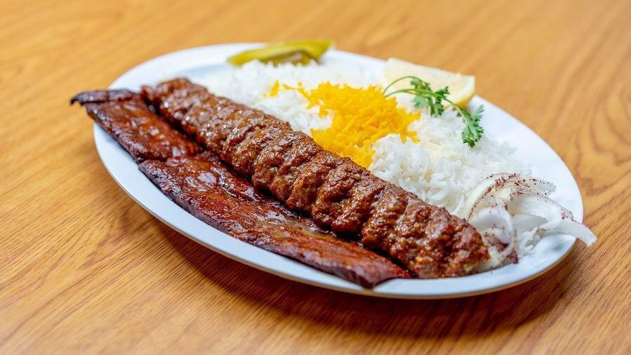 Nevada kabab · Mediterranean · Middle Eastern · Salad