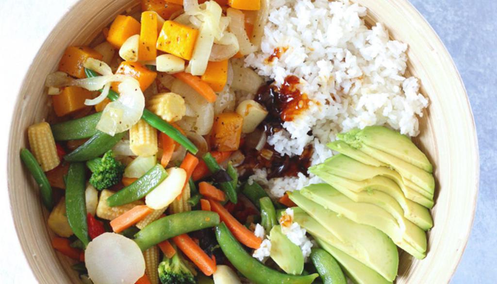 Karee Karee  Vegan Bowl · Noodles · Asian · Salad