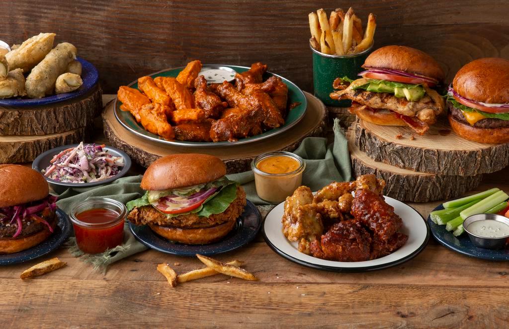 Highline Burgers & Wings · Desserts · Sandwiches · Burgers · Salad