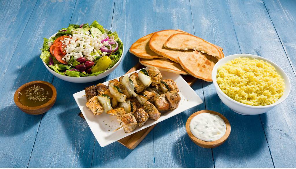 Greek Souvlaki · Sandwiches · Salad · Desserts · Burgers · Greek