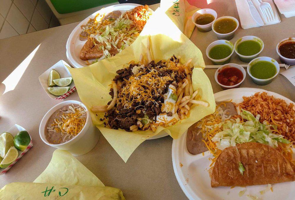 California Burrito Taco Shop · Chicken · Mexican · American · Breakfast · Poke