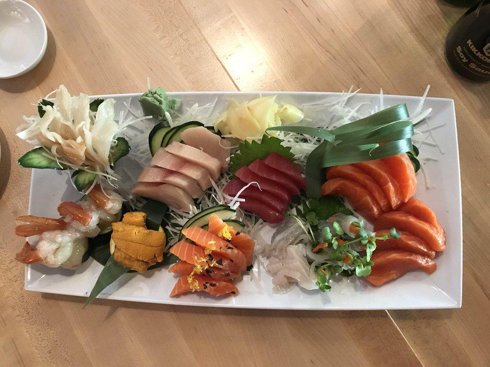 Samurai Blue Sushi · Sushi · Japanese · Noodles · Vegetarian · Salad