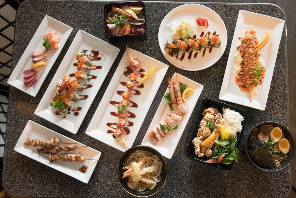Ten Sushi Seattle · Sushi · Alcohol · Asian · Japanese · Desserts