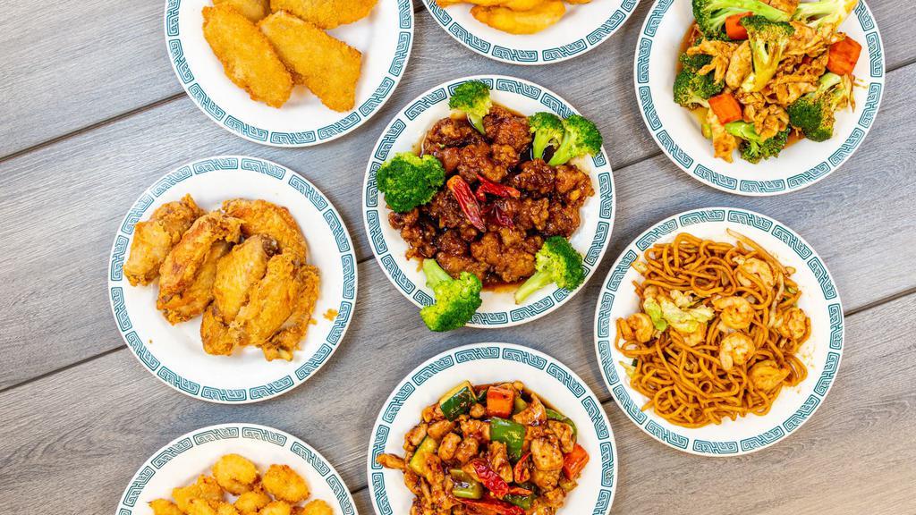 new china buffet · Chinese · Chicken · Soup · Seafood
