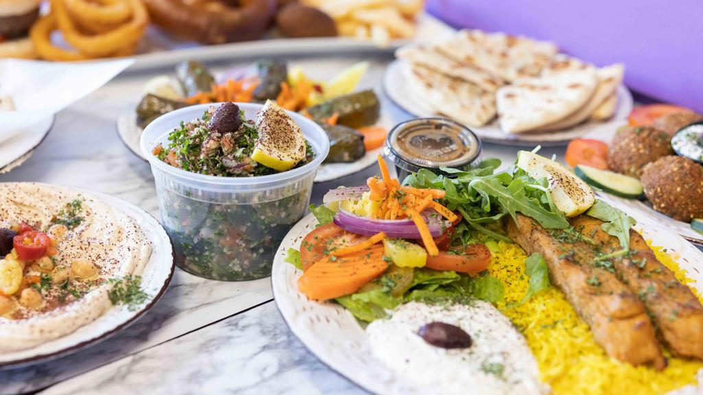 Ishtar Gate · Mediterranean · Sandwiches · Salad