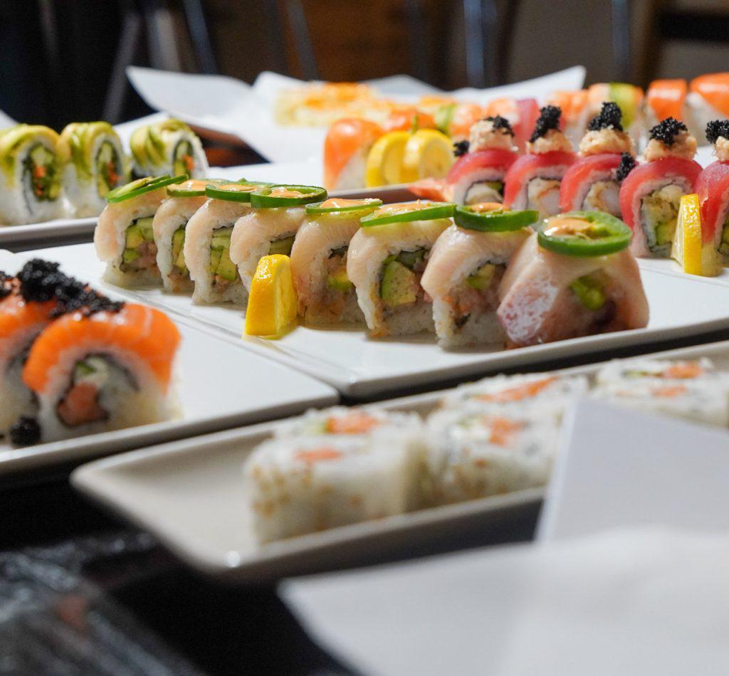 Ten Sushi · Japanese · American · Vegetarian · Alcohol · Sushi