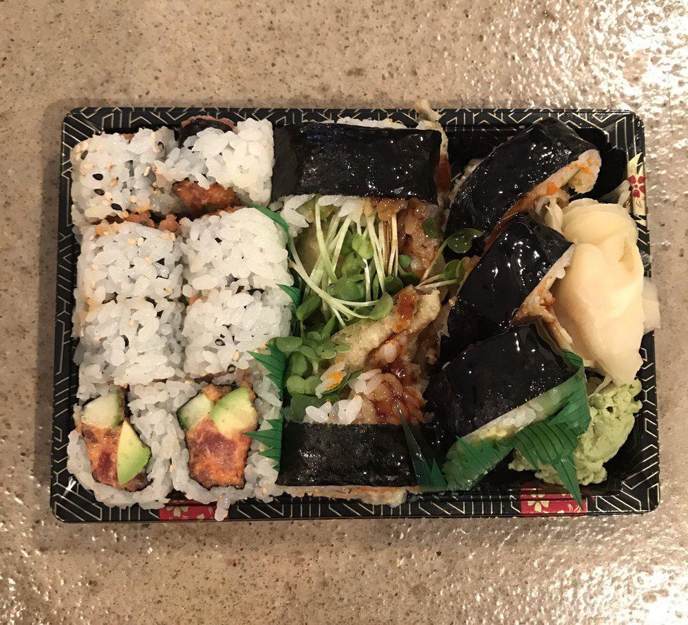 Sweet Ginger · Japanese · Indian · Salad · Sushi