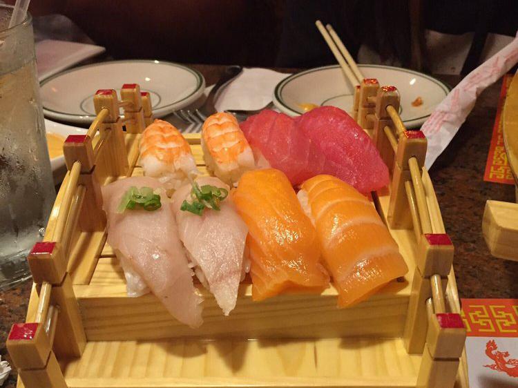 Dragon Palace · Chinese · Sushi · Japanese · Chicken · Seafood