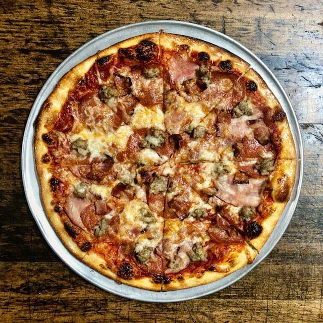 Hogan's Goat Pizza · Desserts · Drinks · Alcohol · Vegetarian · Pizza
