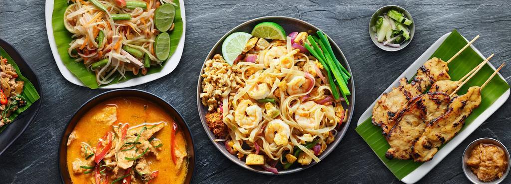 New Sun Restaurant · Thai · Indian · Salad · Sushi · Noodles