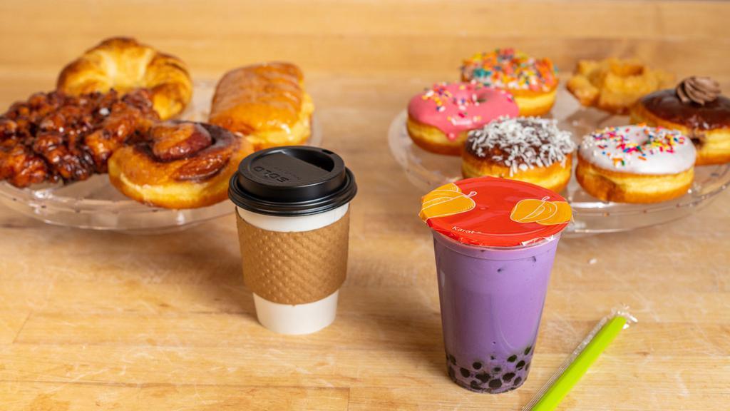 Sunrise Donuts · Desserts · Drinks · Coffee