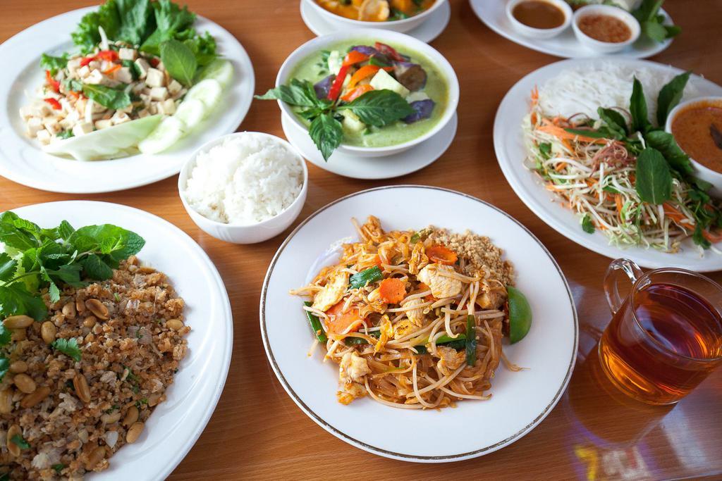 Tara Thai · Thai · Indian · Noodles · Desserts · Salad