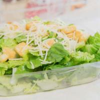 Caesar Salad · Crisp romaine lettuce, shaved parmesan, focaccia croutons.
Make it a combo soup in the speci...
