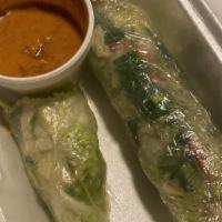 Fresh Rolls · Selection of  chicken or tofu or vegetables. rice paper rolls filled with fresh vegetables a...