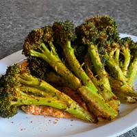 Fried Broccoli · Fried Broccoli with Pimento Cheese Spread