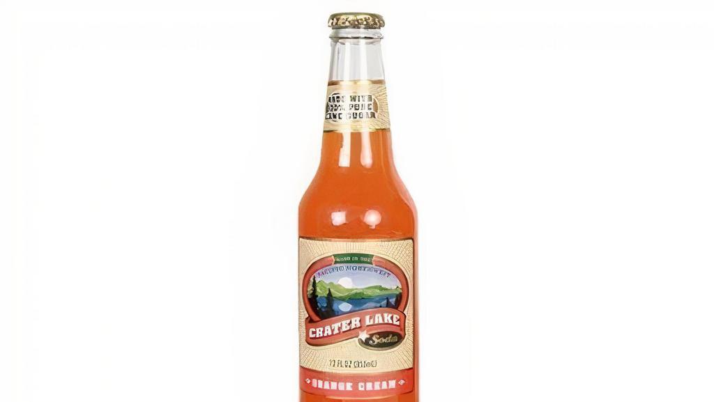 Crater Lake Orange Cream Soda 12Oz Bottle · 