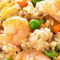 Fried Rice · Choice of jasmine or brown rice, wok tossed with eggs, onion, peas, carrots and bean sprouts...