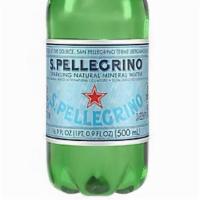 San Pellegrino 330Ml · Comes in a chilled bottle of 500ML - iced cup can be served upon request.