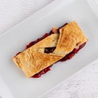 Cherry Strudel · Flakey and sweet this cherry strudel is made from scratch with the finest ingredients. The s...