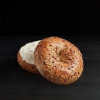 Everything Bagel · available with cream cheese