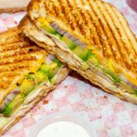 Most Wanted · With Chicken, Avocado, American Cheddar cheese melt.