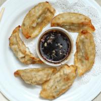 Gyoza (5 Pcs.) · Pork dumplings fried or steamed.