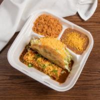 #1 - Cheese Enchilada & Taco · Cheese Enchilada and choice of taco