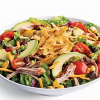 Chipotle Glazed · Choose Cage-Free Chicken or Braised Pork Shoulder, House-Chopped Mixed Greens, Red Onions, T...