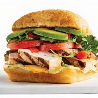 Vegetarian · Coconut-Grilled Tofu, Roasted Red Peppers, Spinach & Arugula Blend, Tomatoes, Baby Cucumbers...