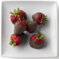 Chocolate Dipped Strawberry · Hand dipped in Belgian Milk Chocolate