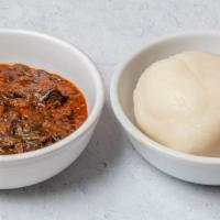 Pounded Yam Fufu · African yam Is  the starchy   tuberous root which grows in most dry region