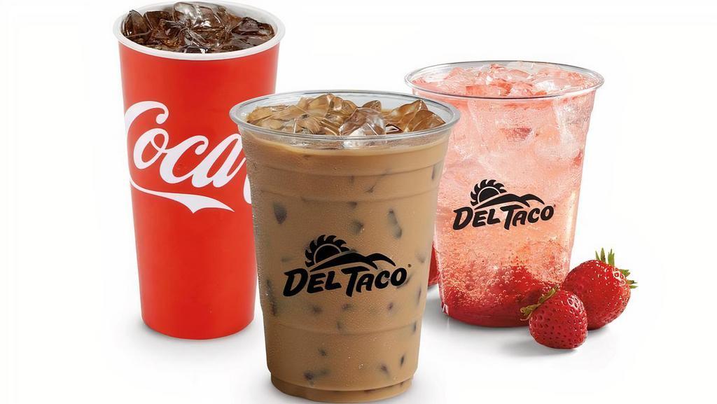 Fountain Drinks & Iced Tea · Enjoy a glass of our refreshing Gold Peak® Iced Tea (Sweet or Unsweetened) or one of our fountain beverages: Coca-Cola® , Diet Coke®, Cherry Coke®, Coca-Cola Zero®, Sprite®, Mr. Pibb Xtra®, Barq's Root Beer®, Minute Maid® Light Lemonade, Hi-C® Fruit Punch, Fanta® Orange, or Powerade® Blue Mountain Blast.
