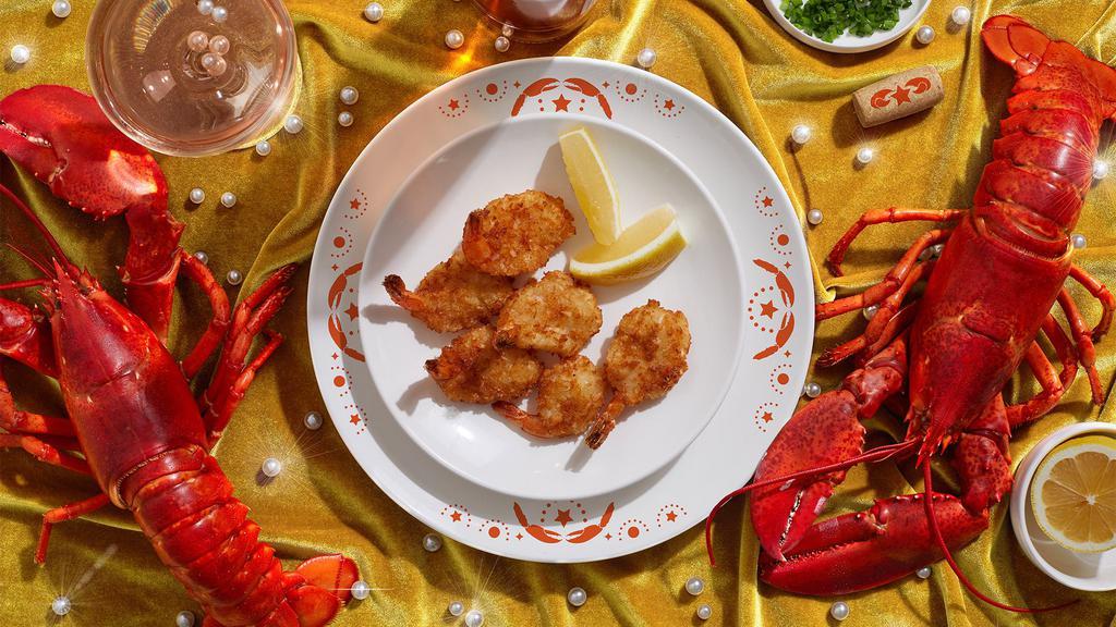 Fried Shrimp · (6pc) Crunchy fried shrimp served with lemon.
