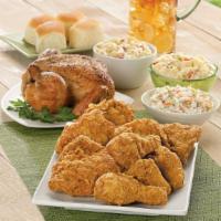Chicken Deluxe Dinner Deal · Choose 2 Meats: 8pc chicken, 1 whole roasted chicken, or 1 lb. of chicken tenders.  Choose 2...