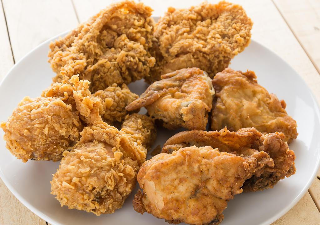 Mixed Fried Chicken (8 Ct) · Our classic double breaded fried chicken.
