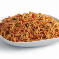 Korean Style Noodles (1 Lb.) · Angel hair pasta with carrots, bell pepper in a tangy sauce.
