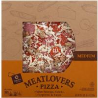 Signature Cafe Meat Lovers Family Pizza · Italian sausage, salami, pepperoni and bacon. 40.2 oz.