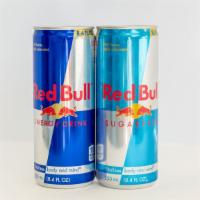 Red Bull - 12 Oz · 12 fl oz can Original, Sugar Free, Zero