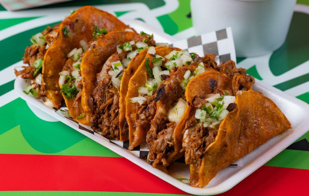 Tacos Dorados Birria via Calitacos Restaurant