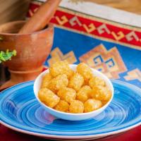 Tots · Perfectly crispy, delicious tater tots