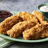 Chicken Tenders 1/2 Lb · Homestyle battered and fried chicken tenders.