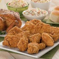 Chicken Deluxe Dinner Deal · Choose one meat, eight pieces chicken, one whole roasted chicken or 1lb of chicken tenders. ...