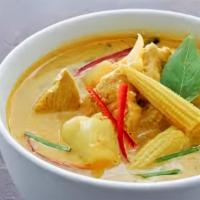 Yellow Curry · Flavored with red chili paste with addition of yellow curry powder tossed with potato cubes,...
