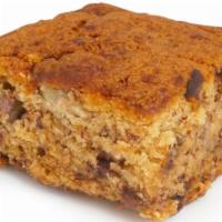 Banana Bread · A slice of our fresh baked Chocolate Chip Banana Bread