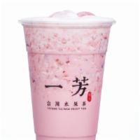 Strawberry Latté(Smoothie) · All drinks use Taiwan tea and source only.  Caffeine Free drink.