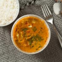 Chicken Tikka Masala · Chicken marinated and cooked in clay oven with onions and bell pepper and served in a creamy...