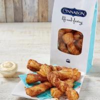 Cinnabon Stix® · Freshly baked with sugar and Makara® Cinnamon, served hot & perfect for dipping.